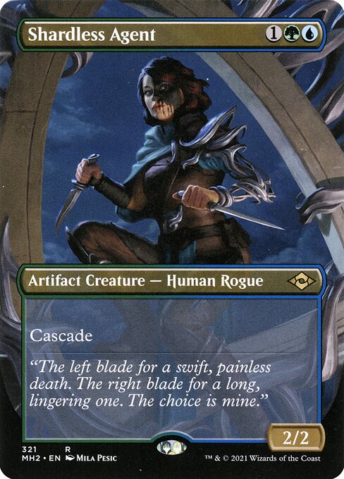 Shardless Agent — NM Foil [Modern Horizons 2]