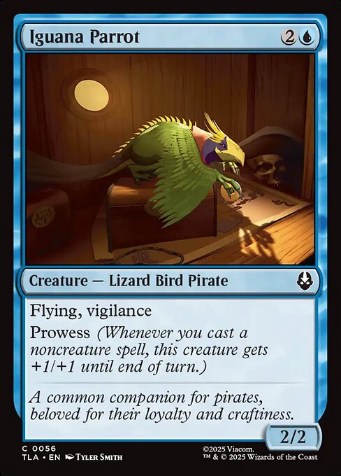 Iguana Parrot — NM Foil [Avatar: The Last Airbender]