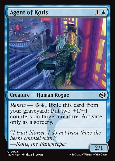 Agent of Kotis — NM Foil [Tarkir: Dragonstorm]