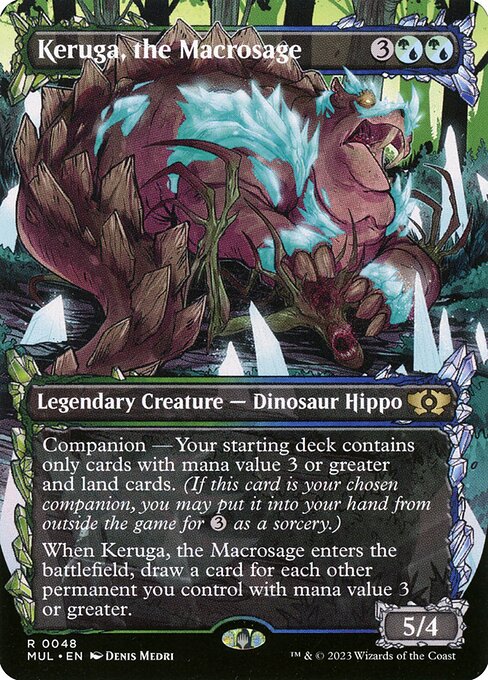 Keruga, the Macrosage — NM [Multiverse Legends]
