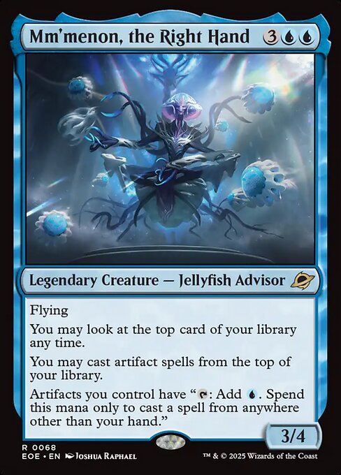 Mm'menon, the Right Hand — NM [Edge of Eternities]