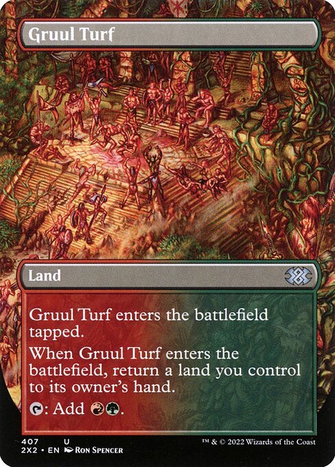 Gruul Turf — NM [Double Masters 2022]