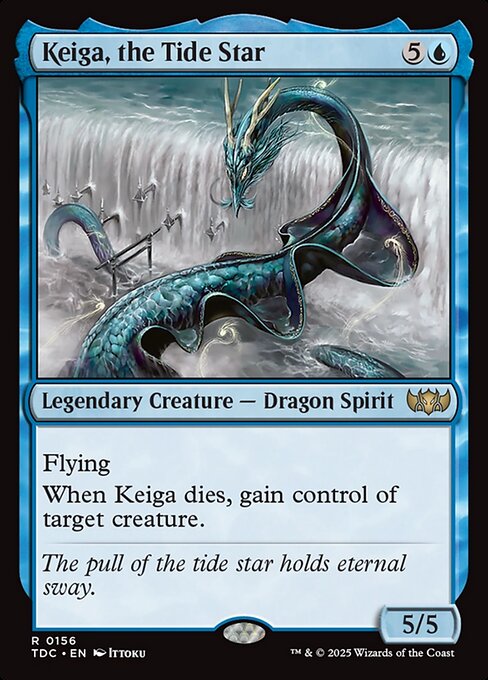 Keiga, the Tide Star — NM [Tarkir: Dragonstorm Commander]
