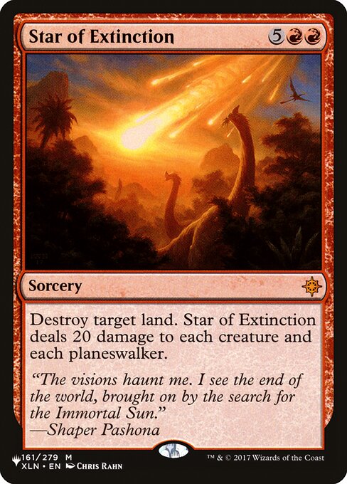 Star of Extinction — NM [The List]
