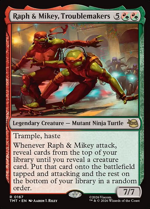 Raph & Mikey, Troublemakers — NM [Teenage Mutant Ninja Turtles]