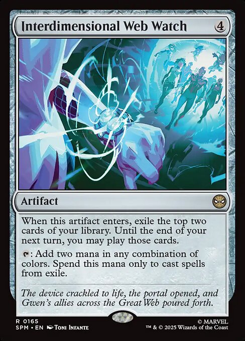 Interdimensional Web Watch — NM Foil [Marvel's Spider-Man]