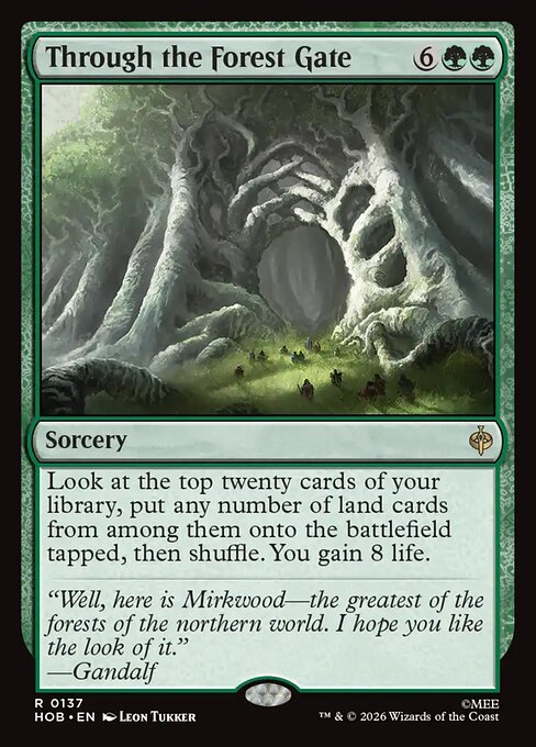 Through the Forest Gate — NM [The Hobbit]