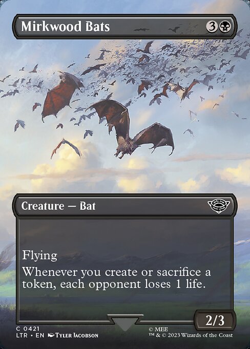 Mirkwood Bats — NM Foil [The Lord of the Rings: Tales of Middle-earth]