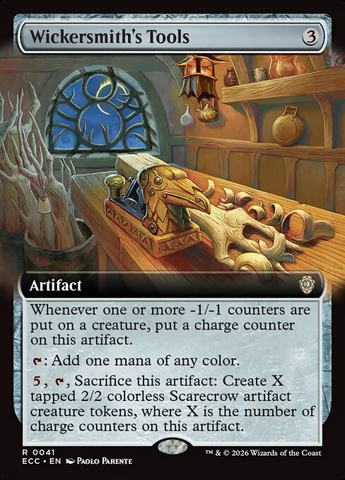 Wickersmith's Tools — NM [Lorwyn Eclipsed Commander]