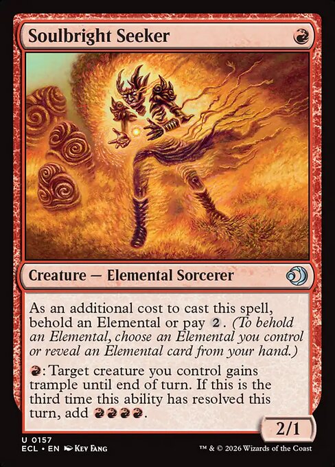 Soulbright Seeker — NM Foil [Lorwyn Eclipsed #157]