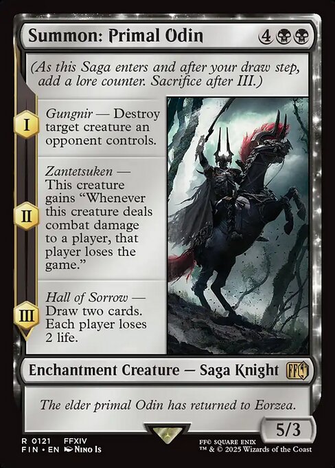 Summon: Primal Odin — NM [Final Fantasy]