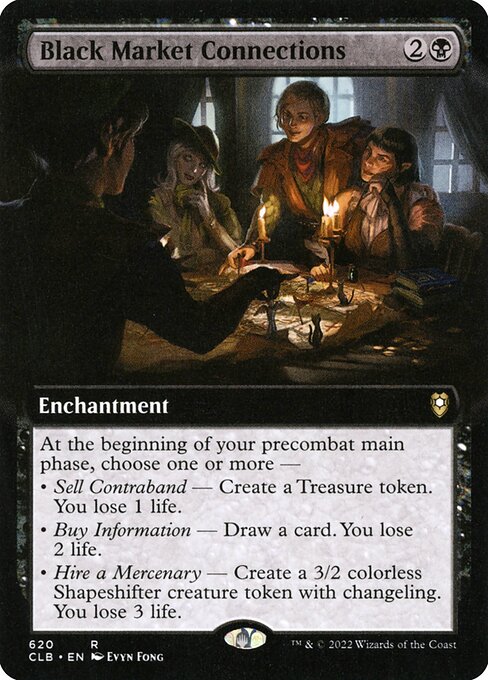 Black Market Connections — NM [Commander Legends: Battle for Baldur's Gate]