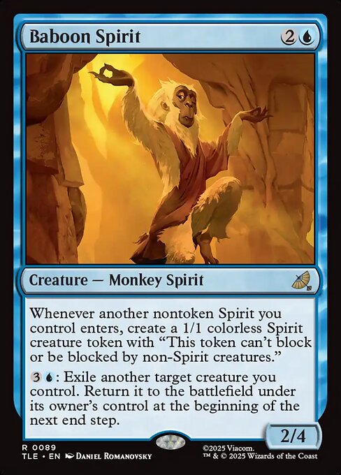 Baboon Spirit — NM [Avatar: The Last Airbender Eternal]