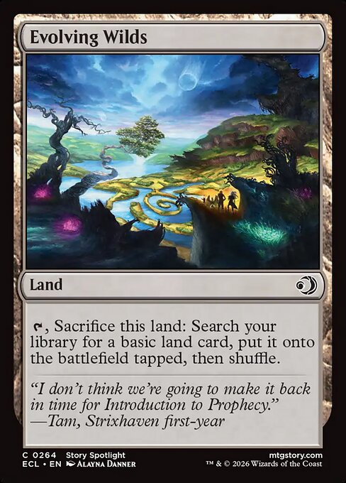 Evolving Wilds — NM Foil [Lorwyn Eclipsed #264]