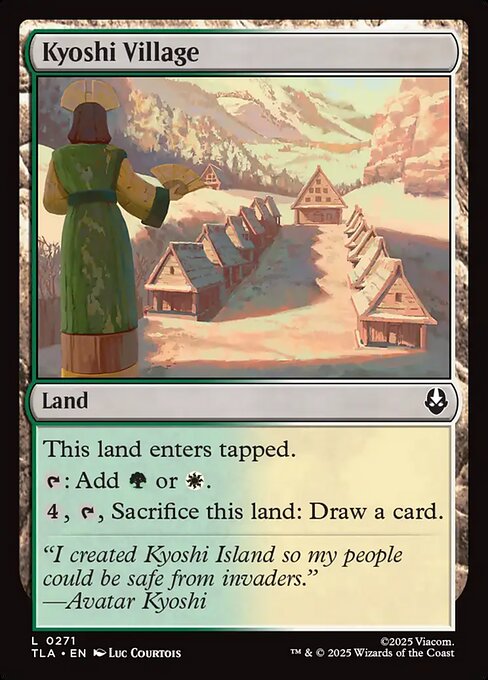 Kyoshi Village — NM Foil [Avatar: The Last Airbender]
