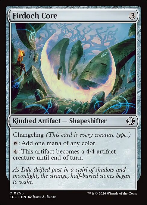 Firdoch Core — NM Foil [Lorwyn Eclipsed #255]