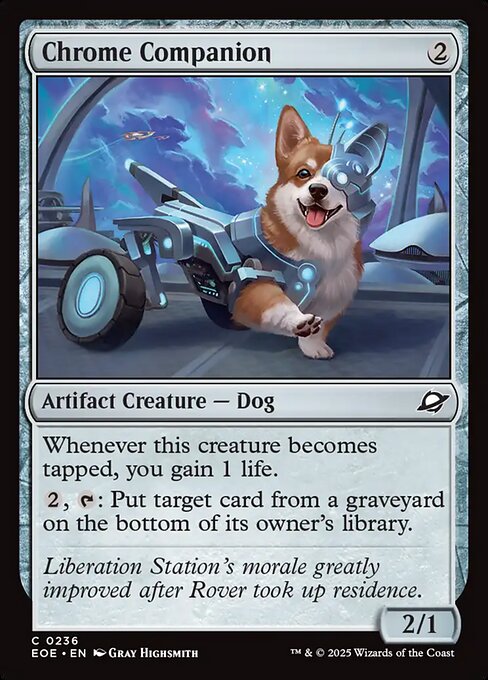 Chrome Companion — NM Foil [Edge of Eternities]