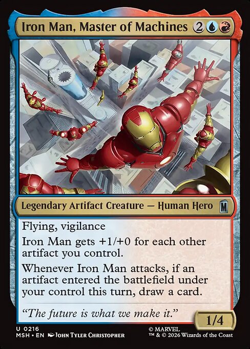 Iron Man, Master of Machines — NM Foil [Marvel Super Heroes]