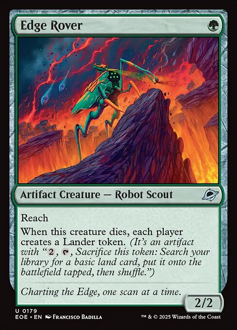 Edge Rover — NM Foil [Edge of Eternities]