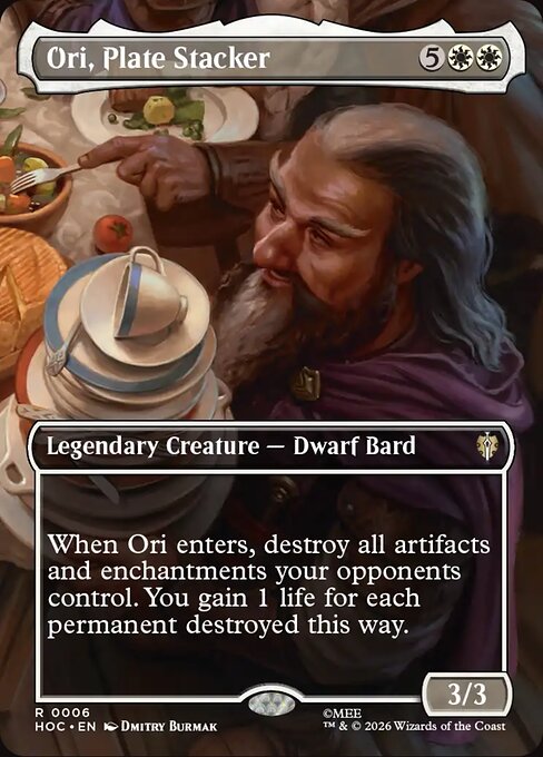 Ori, Plate Stacker — NM [The Hobbit Eternal]