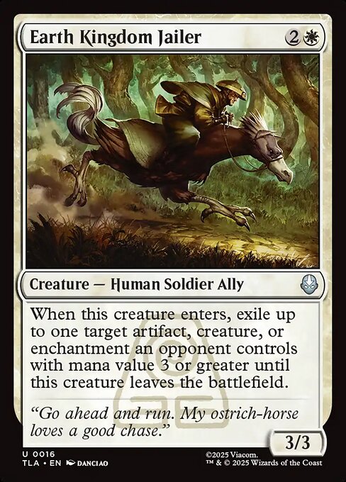 Earth Kingdom Jailer — NM Foil [Avatar: The Last Airbender]