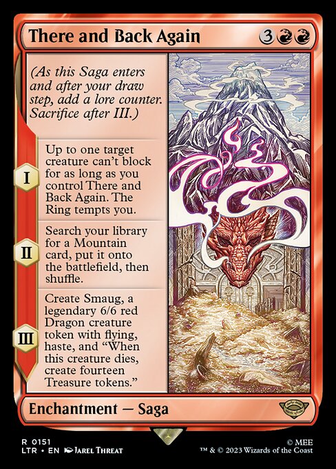 There and Back Again — NM Foil [The Lord of the Rings: Tales of Middle-earth]