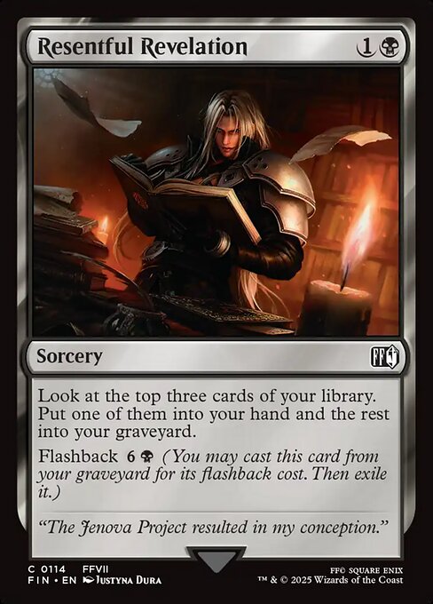 Resentful Revelation — NM Foil [Final Fantasy]