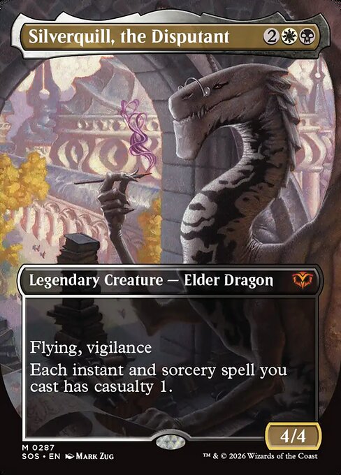 Silverquill, the Disputant — NM [Secrets of Strixhaven]