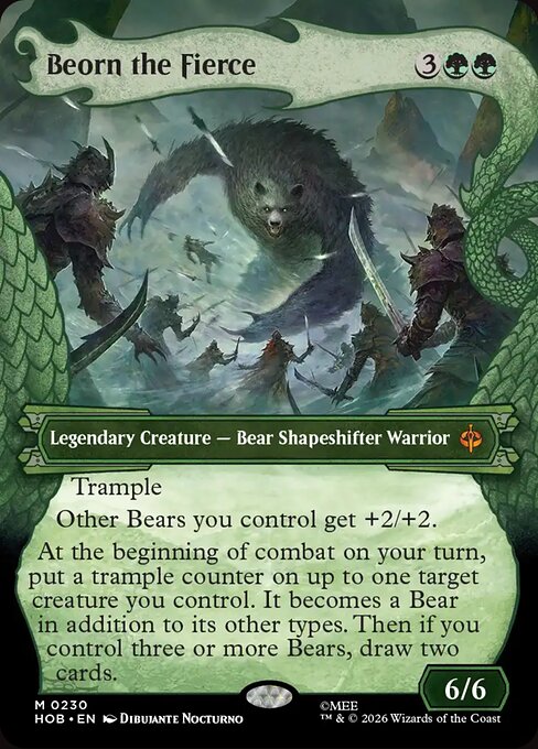 Beorn the Fierce — NM Foil [The Hobbit]