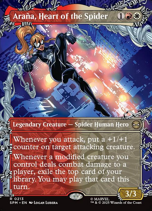 Araña, Heart of the Spider — NM Foil [Marvel's Spider-Man]