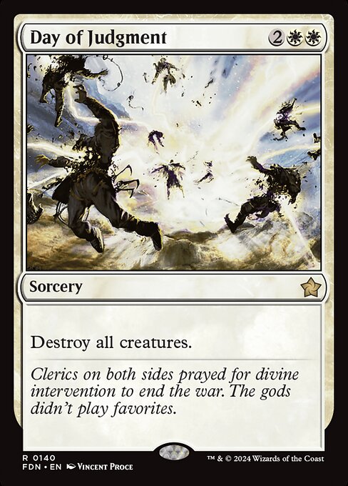 Day of Judgment — NM Foil [Foundations]