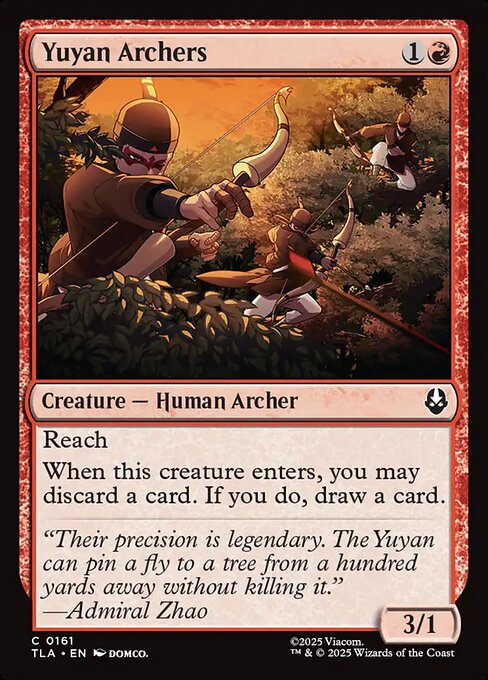 Yuyan Archers — NM Foil [Avatar: The Last Airbender]