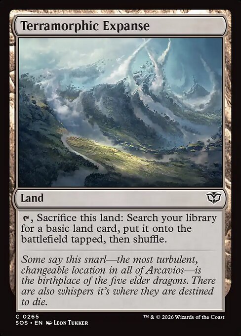 Terramorphic Expanse — NM Foil [Secrets of Strixhaven]