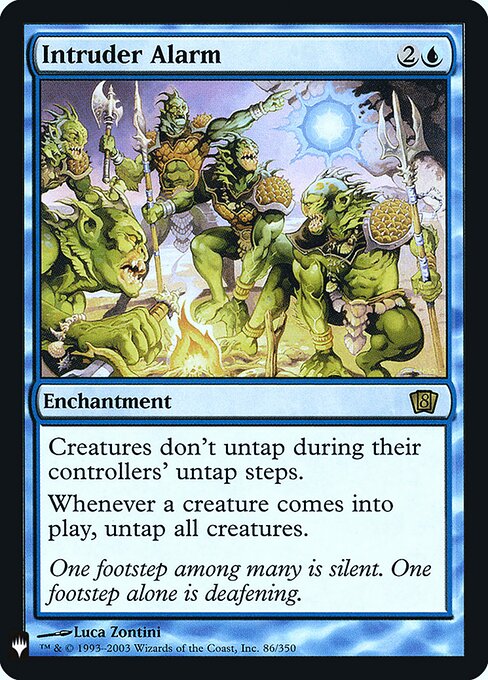 Intruder Alarm — NM Foil [The List]