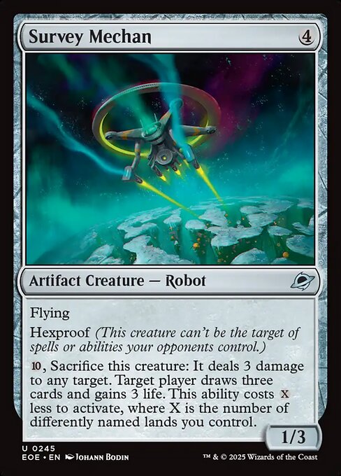 Survey Mechan — NM Foil [Edge of Eternities]