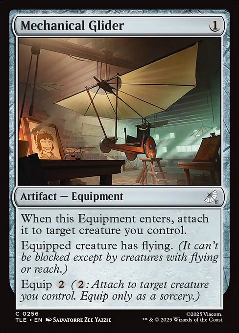Mechanical Glider — NM Foil [Avatar: The Last Airbender Eternal]