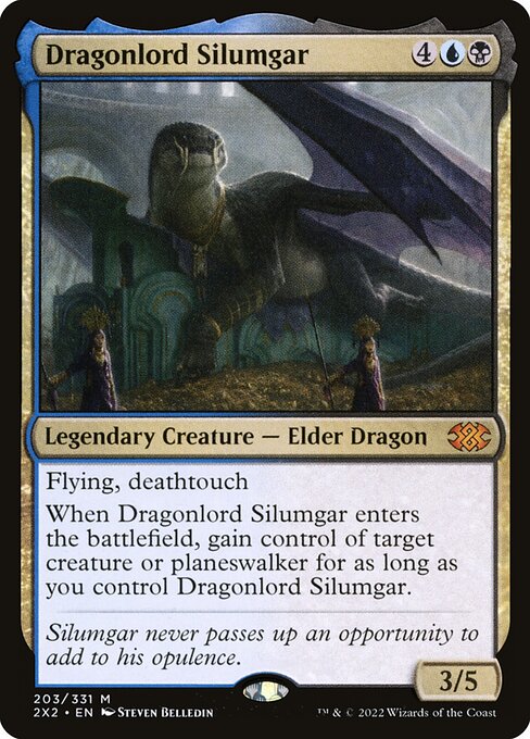 Dragonlord Silumgar — NM [Double Masters 2022]
