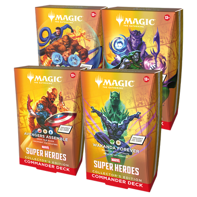 Marvel Superheroes Commander Decks Collector Edition