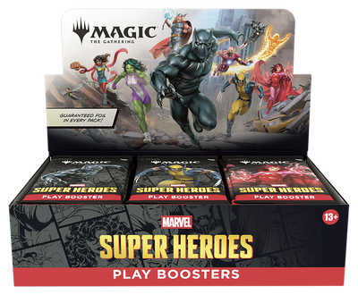 Marvel Superheroes Play Booster Box