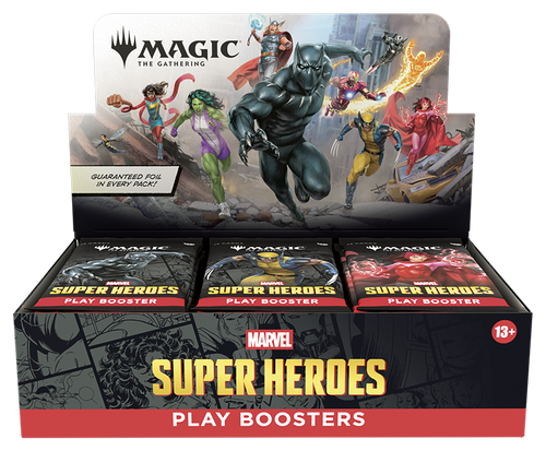 Marvel Superheroes Play Booster Box