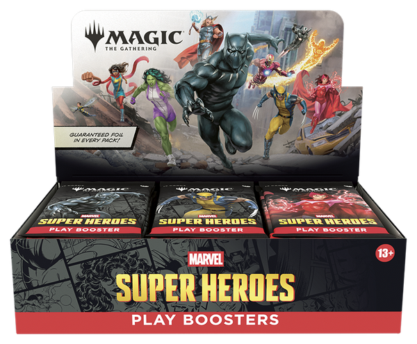 Marvel Superheroes Play Booster Box