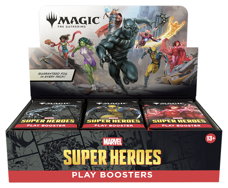 Marvel Superheroes Play Booster Box