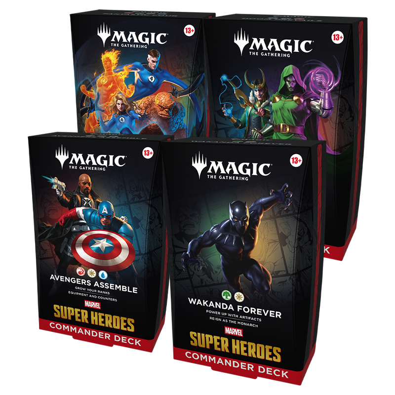 Marvel Superheroes Commander Decks