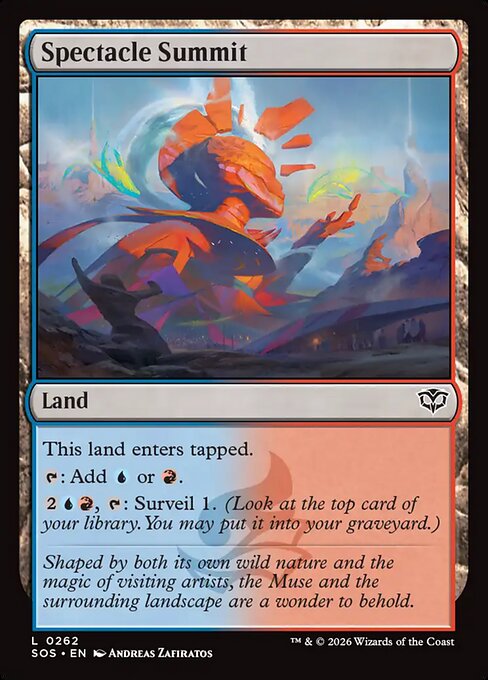 Spectacle Summit — NM Foil [Secrets of Strixhaven]