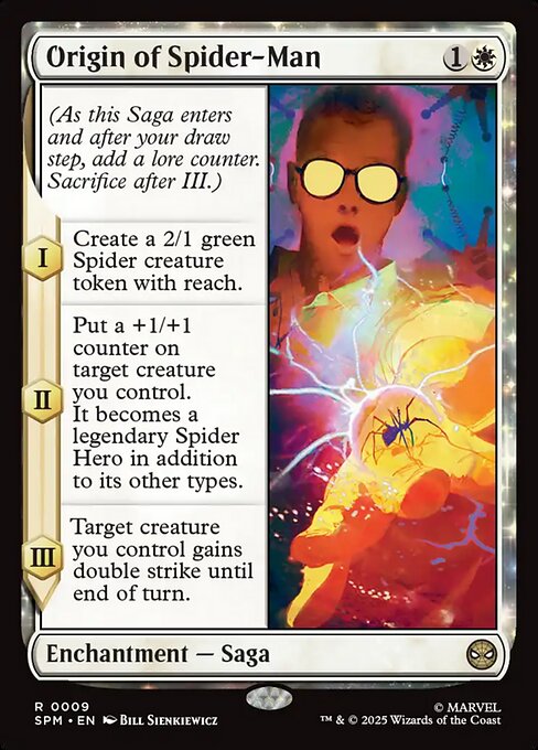 Origin of Spider-Man — NM Foil [Marvel's Spider-Man]
