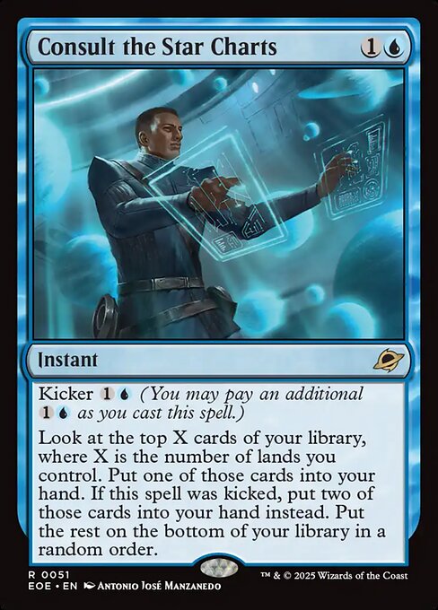 Consult the Star Charts — NM Foil [Edge of Eternities]