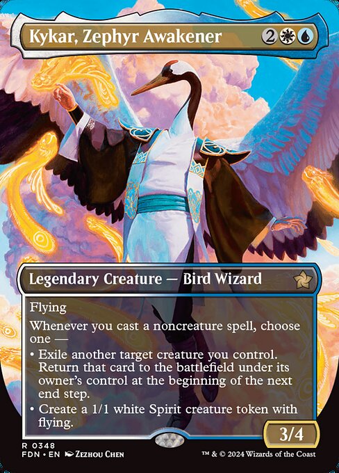 Kykar, Zephyr Awakener — NM [Foundations]