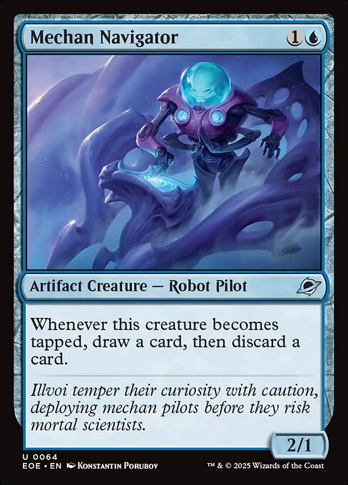 Mechan Navigator — NM Foil [Edge of Eternities]