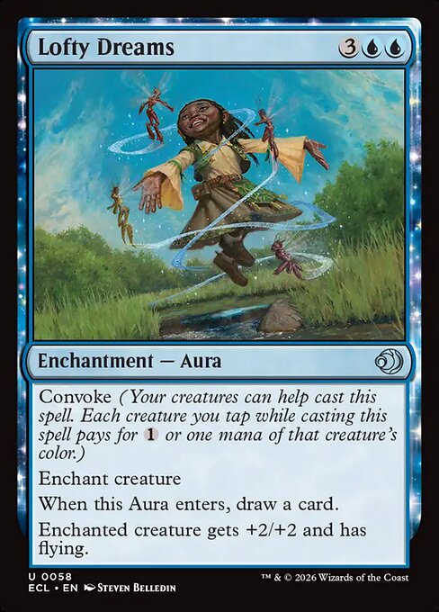 Lofty Dreams — NM Foil [Lorwyn Eclipsed #58]