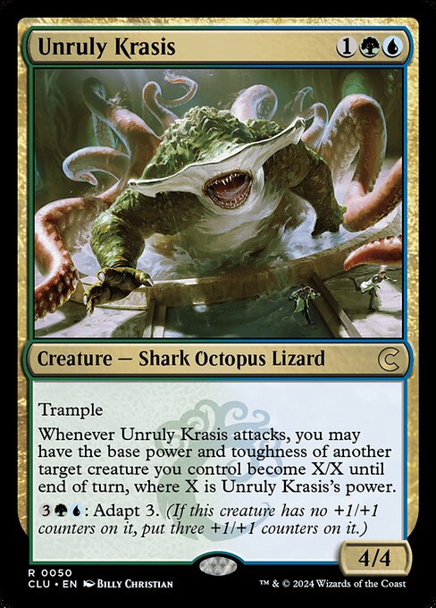 Unruly Krasis — NM [Ravnica: Clue Edition]